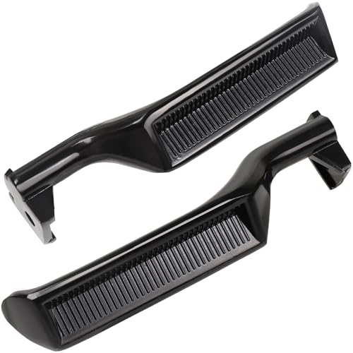 IFATRUNK Interior Metal Door Handle for Ford F150 F250 F350 Bronco F53 F59 F800 1987 1988 1989 1990 1991 1992 1993 1994 1995 1996 1997 Front Rear Left Driver Right Passenger Side Replaces 77177 77178 - Image 1