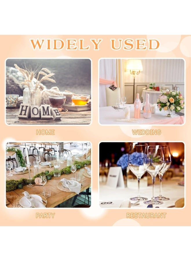 موثوقية التنبؤ 12 قطعة من أطباق الشموع الزجاجية الشفافة، صواني حاملات الشموع الدائرية مقاس 10 سم، أطباق شمعدانات صغيرة مسطحة لتزيين وسط طاولة الطعام، حفلات الزفاف، المنتجعات الصحية، تزيين الحفلات المنزلية - Image 5