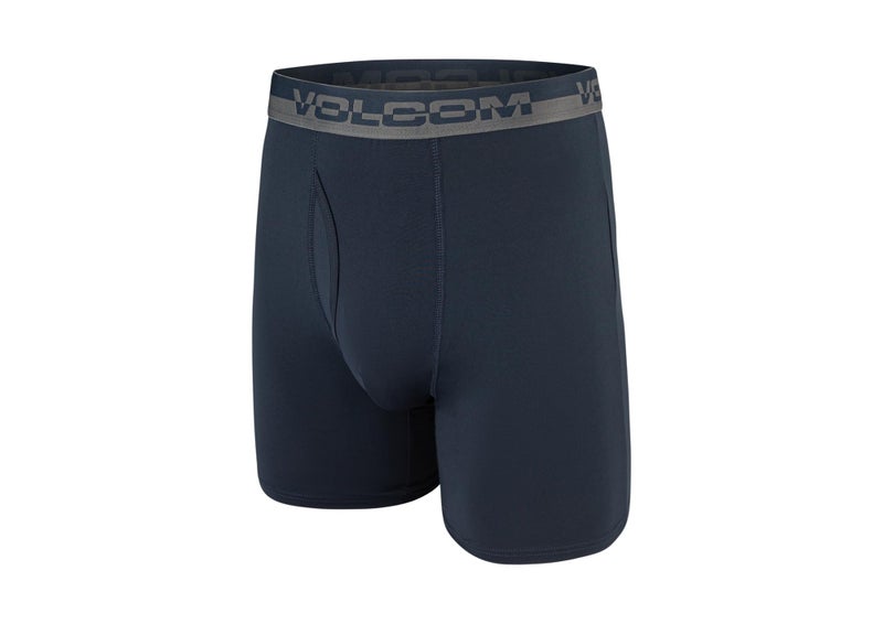 Volcom Mens Boxer Briefs Poly Spandex Performance Boxer Briefs Underwear (Maroon/Navy/Black/Blue/Heather, Medium) - Image 3