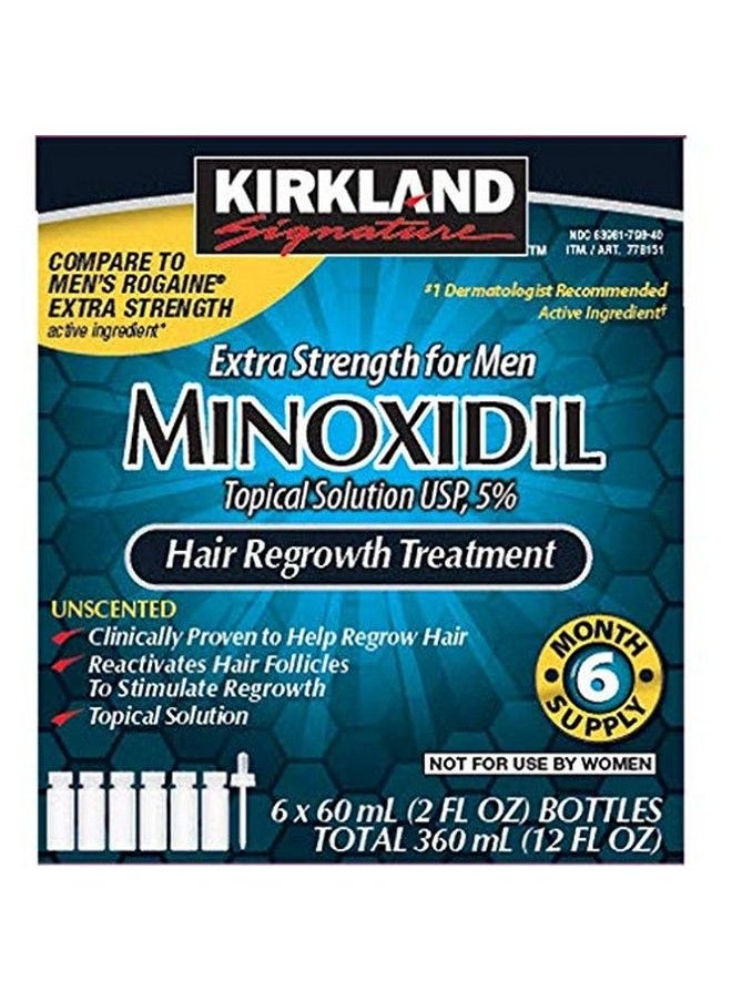 6 Months Kirkland Minoxidil 5% Extra Strength Hair Loss Regrowth Treatment Men 12 Fl Oz (Pack Of 6) - pzsku/Z49AB29F10FCC8C838FC3Z/45/_/1685169251/a433ad65-b4a6-47c2-8179-d7948d97efa1