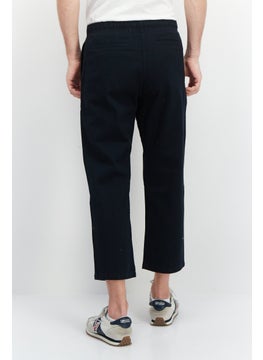 Esprit x Rest and Recreation Men Regular Fit Drawstring Chino Pants, Dark Navy  - Image 2