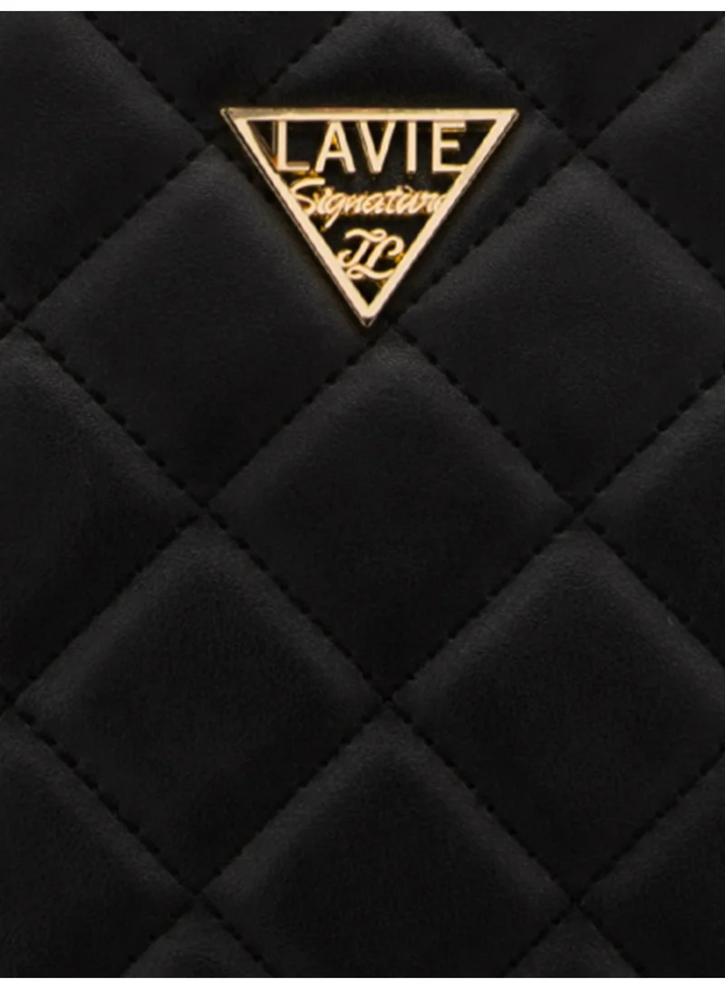 Lavie Signature Boston Woman's Tote Bag(BLACK)