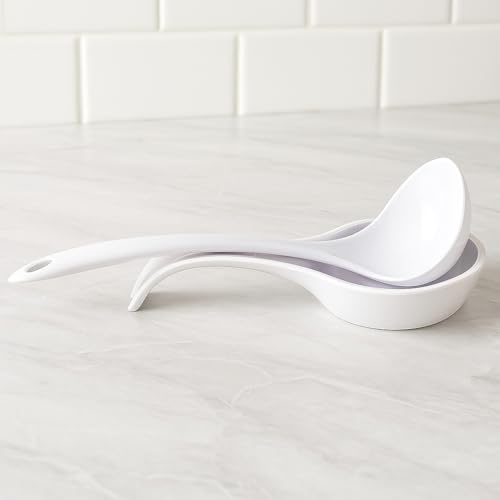 Reston Lloyd Calypso Basics Single Plastic Spoon Rest, Pink, single spoon - Image 4
