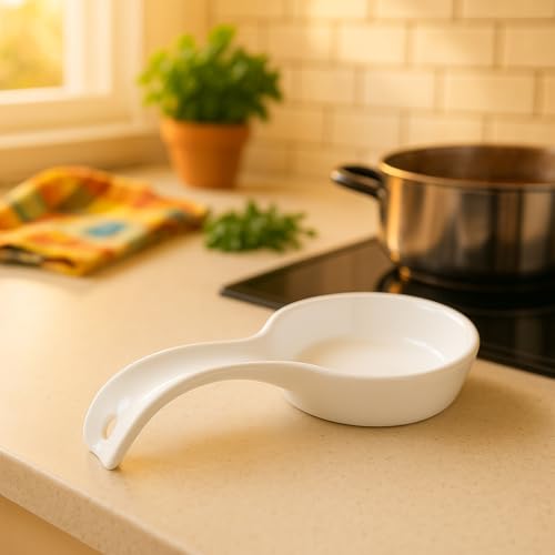 Reston Lloyd Calypso Basics Single Plastic Spoon Rest, Pink, single spoon - Image 5
