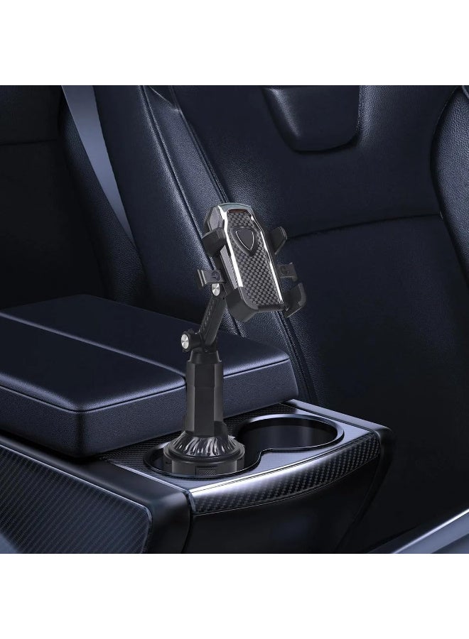 Cup Holder Phone Mount for Car, Universal Phone Holders for Your Car, Long Neck Adjustable Car Cup Cell Phone Mount for iPhone Samsung Google and All 4.0-7.0 inches Smartphones - Image 4