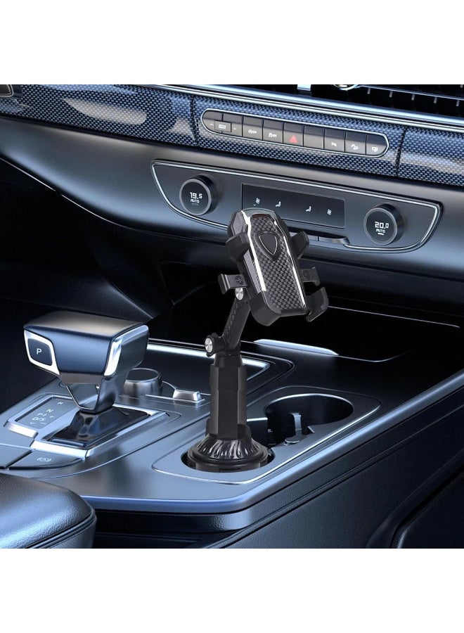 Cup Holder Phone Mount for Car, Universal Phone Holders for Your Car, Long Neck Adjustable Car Cup Cell Phone Mount for iPhone Samsung Google and All 4.0-7.0 inches Smartphones - Image 2