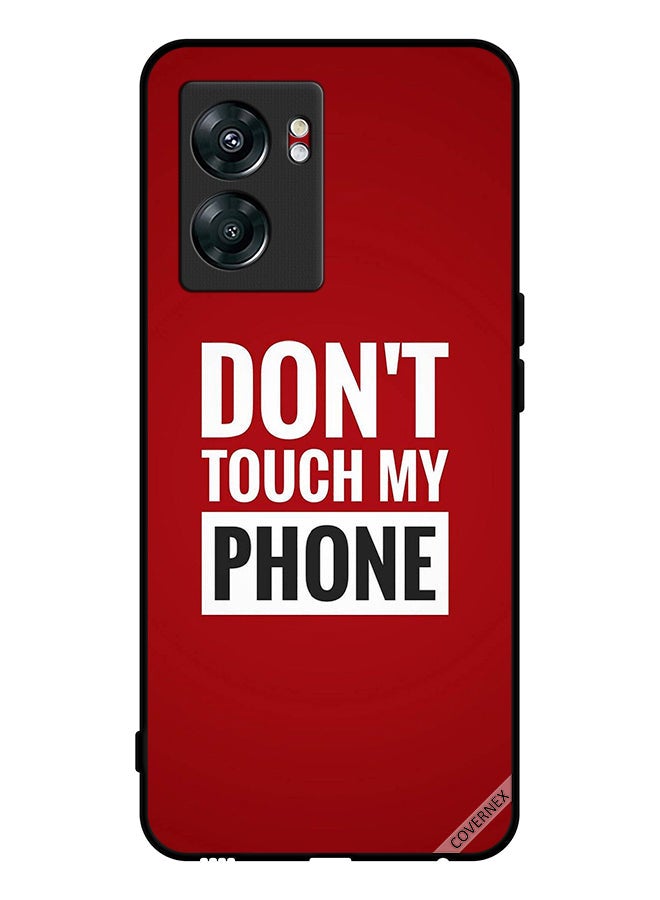 Covernex Protective Case Cover For OnePlus Nord N300 Don't Touch My Phone - Image 1