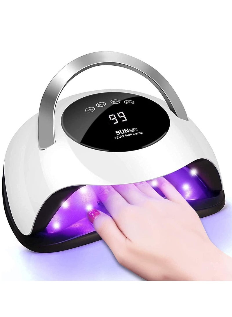 Sun 120W SUN BQ5T UV Nail Lamp LED Light Gel Curing Professional Machine Nail Dryer - Image 1