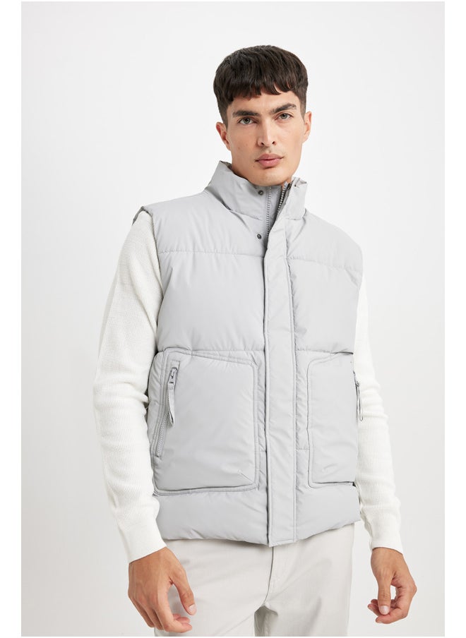 DeFacto Man Regular Fit High Neck Vest  - Image 1