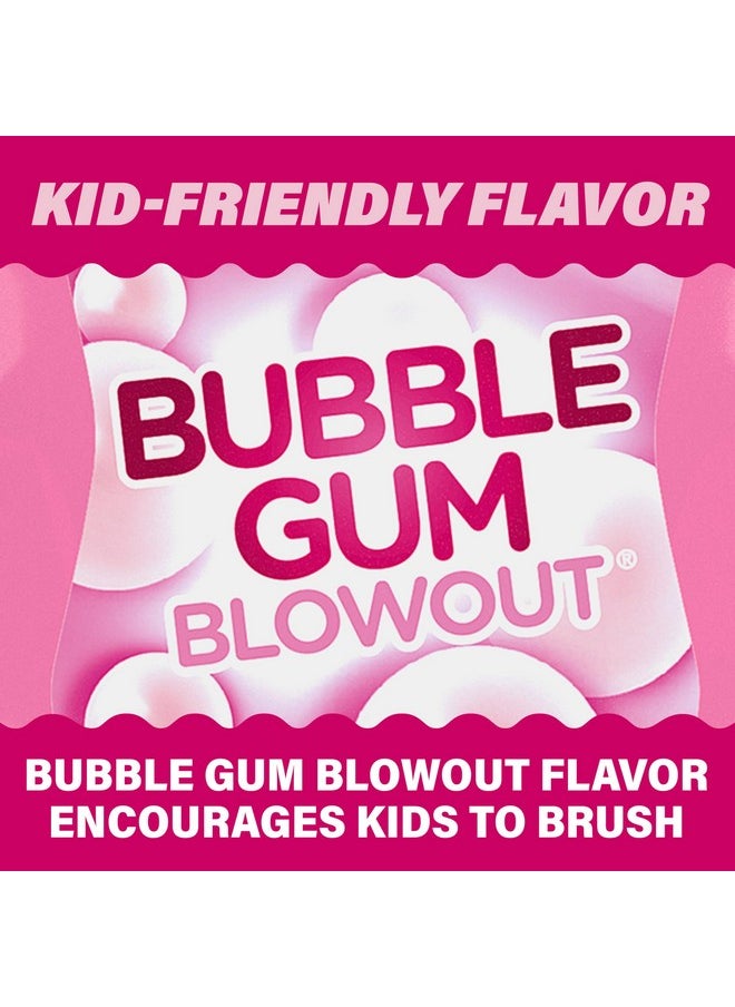 ACT Kids Anticavity Fluoride Toothpaste 4.6 Oz. Bubble Gum Blowout  - Image 4