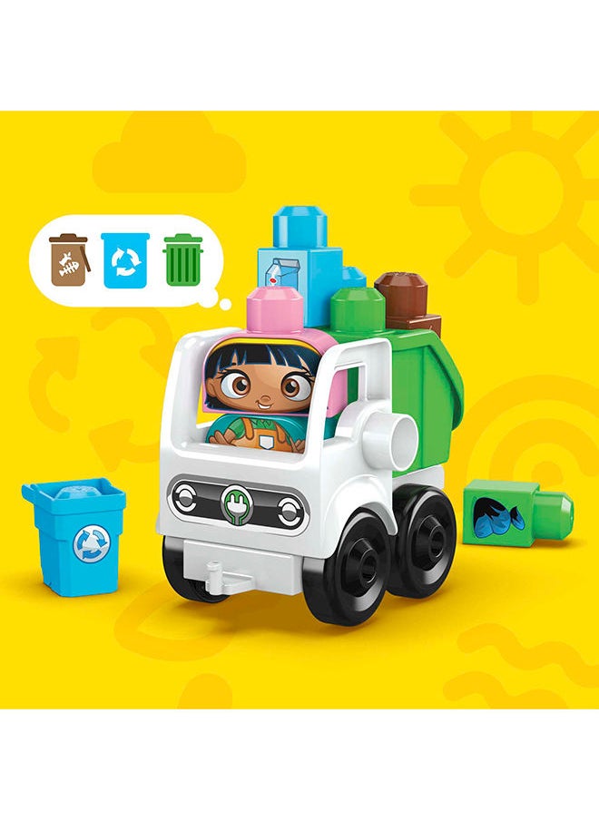 Mega Bloks - Green Town Sort And Recycle Squad Building Set - Image 1