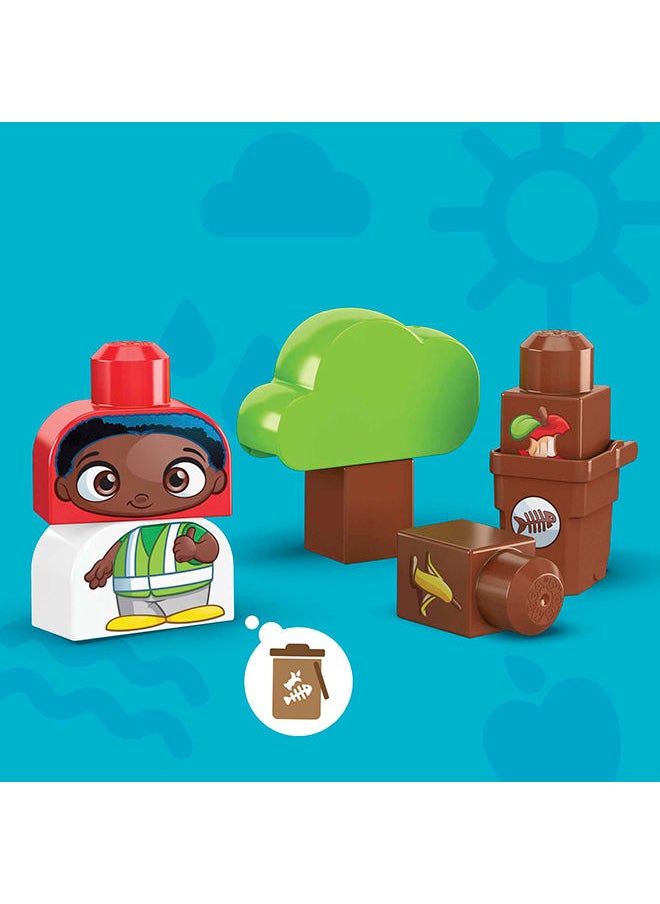 Mega Bloks - Green Town Sort And Recycle Squad Building Set - Image 1