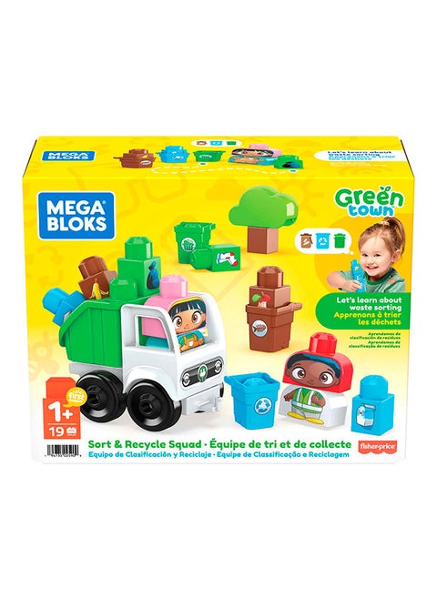 Green Town Sort And Recycle Squad Building Set