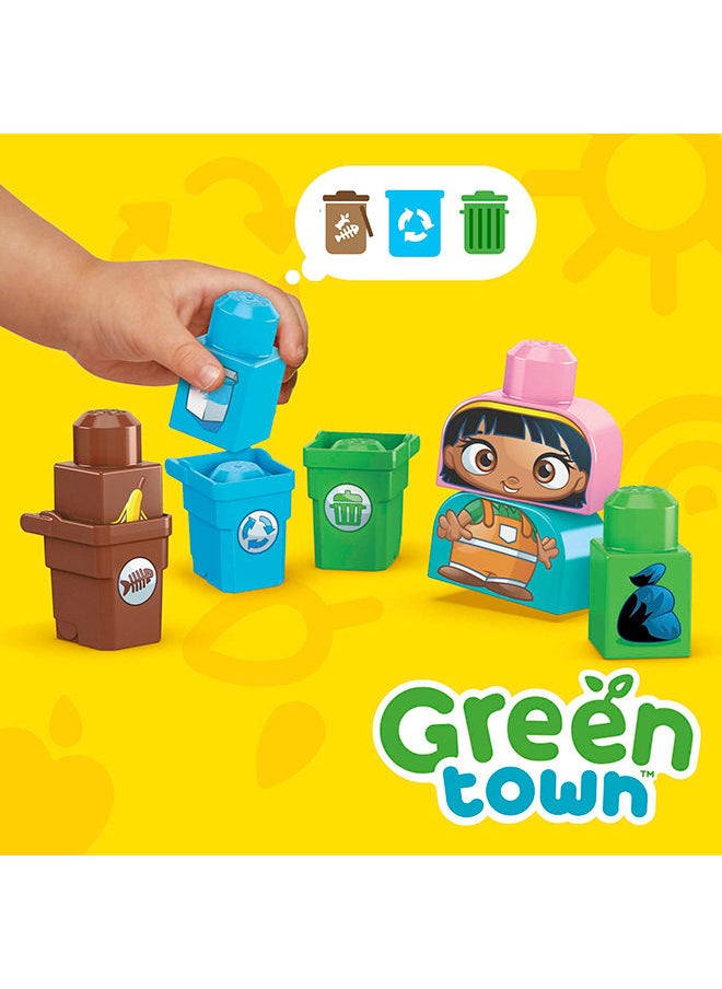 Mega Bloks - Green Town Sort And Recycle Squad Building Set - Image 1