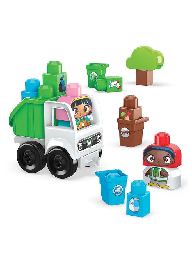 Mega Bloks - Green Town Sort And Recycle Squad Building Set - Image 1