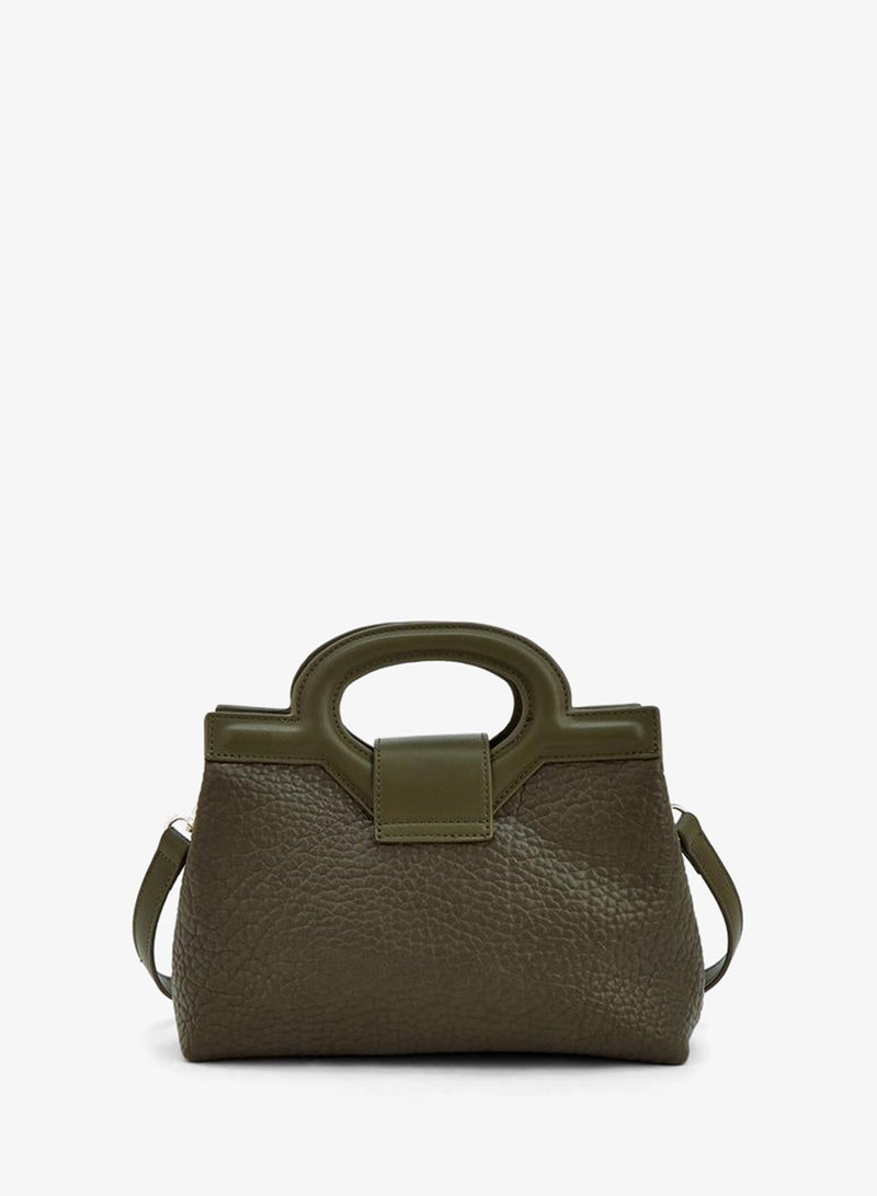 Le Confort Textured Tote Bag With Detachable Strap - Image 5