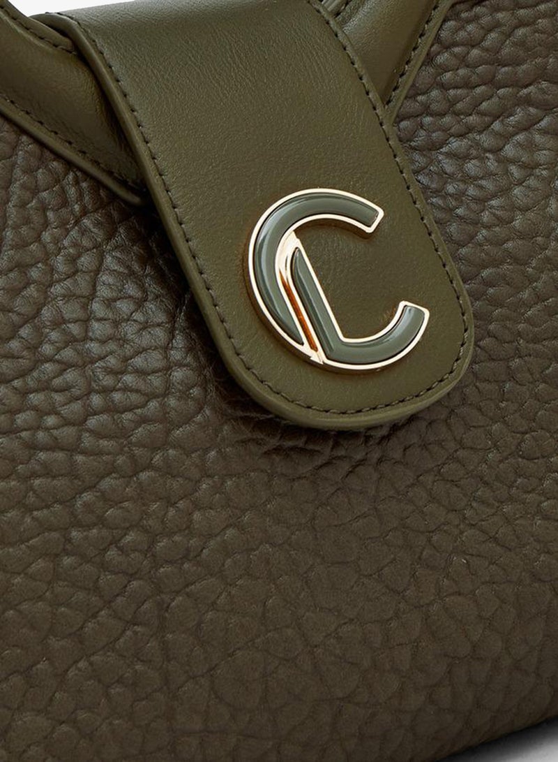 Le Confort Textured Tote Bag With Detachable Strap - Image 4