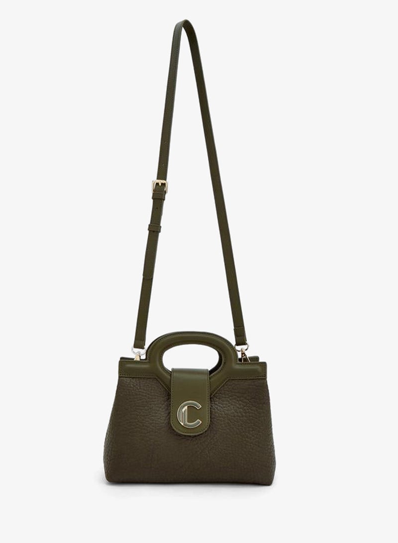 Le Confort Textured Tote Bag With Detachable Strap - Image 2