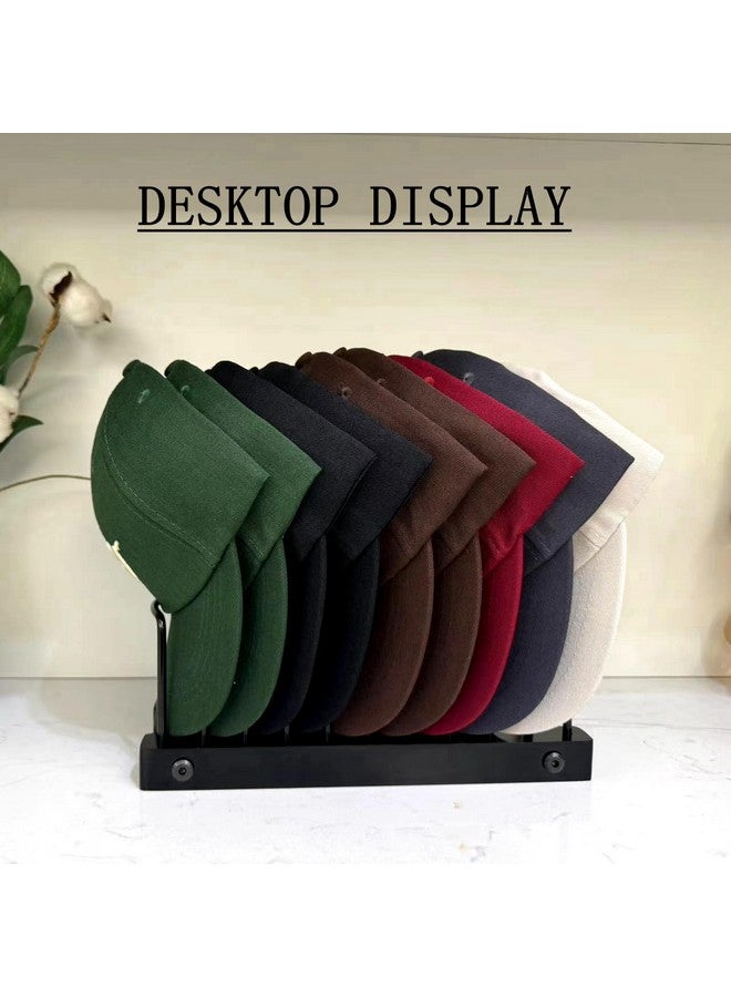 FENGCHUNS FENGCHUNS Hat Stand For Baseball caps, Heavy Duty No install Hat Organizer For 10 Baseball Caps, Tabletop Hat Storage For Baseball Caps Display & Organizer For Room Desk Closet Dresser Shelf  - Image 3