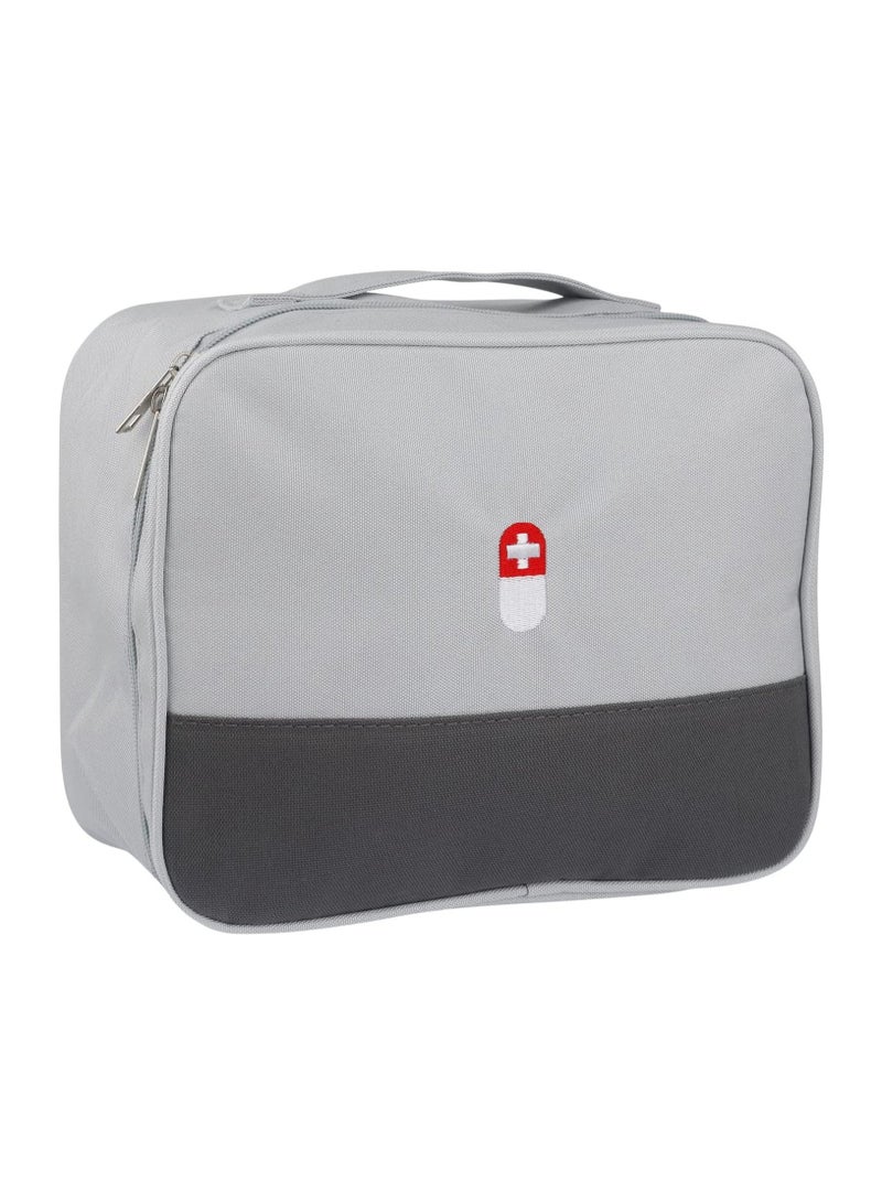 Y&D Empty First Aid Bags Travel Medical Supplies Cosmetic Organizer Insulated Medicine Bag Convenient Safety Kit Suit for Family Outdoors Hiking Camping Car Office Workplace - Image 1