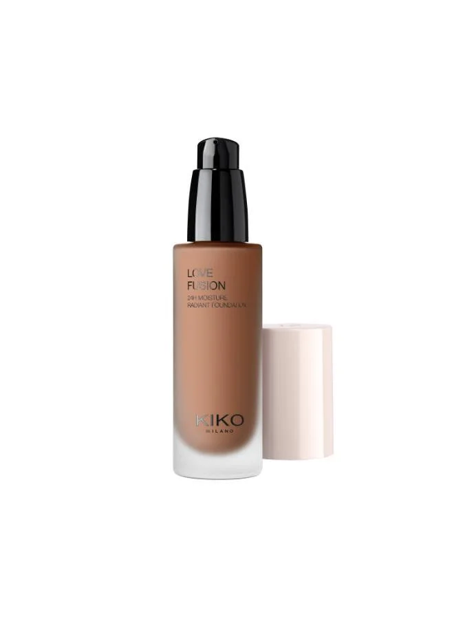 Kiko Milano WARM ROSE LOVE FUSION 24H MOISTURE RADIANT FOUNDATION for Women | Best Price UAE