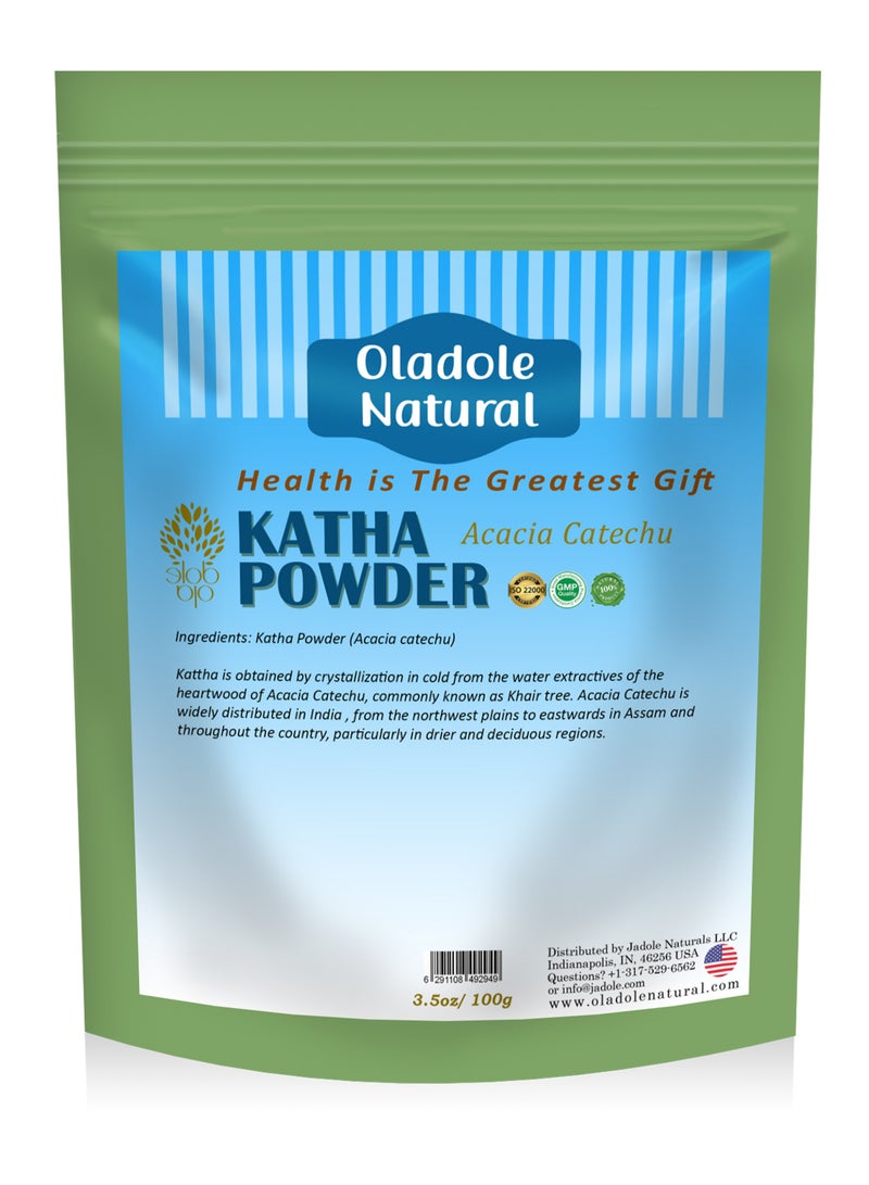 Oladole Natural Katha Powder - 100g | 100% Pure & Natural - Image 1