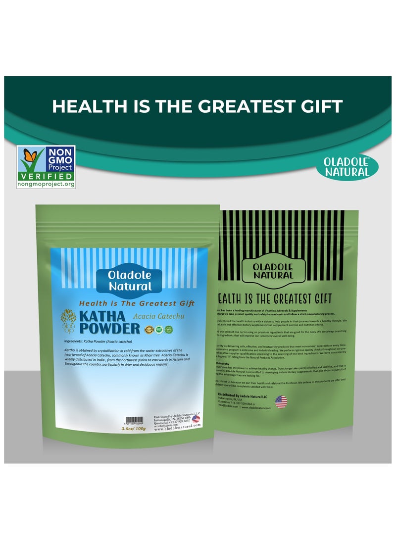 Oladole Natural Katha Powder - 100g | 100% Pure & Natural - Image 4