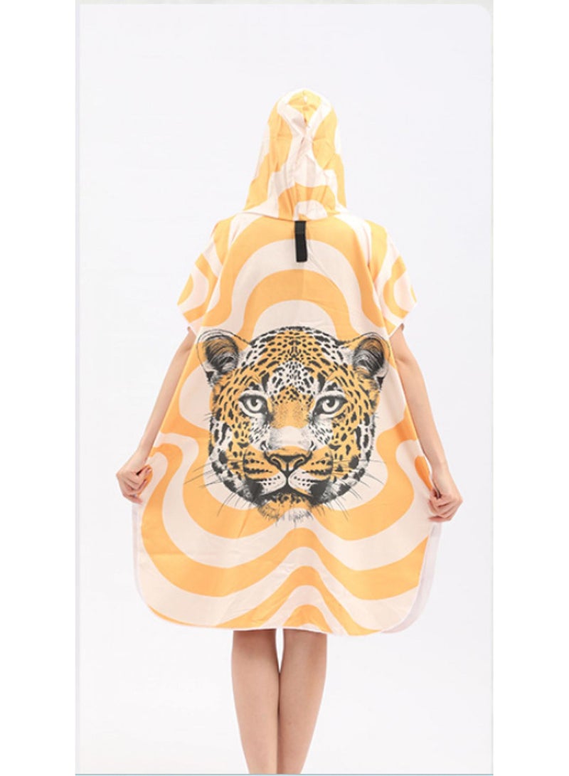 general 80*100*35cm Quick Dry Cape Cape Easy Change Bathrobe - Image 2