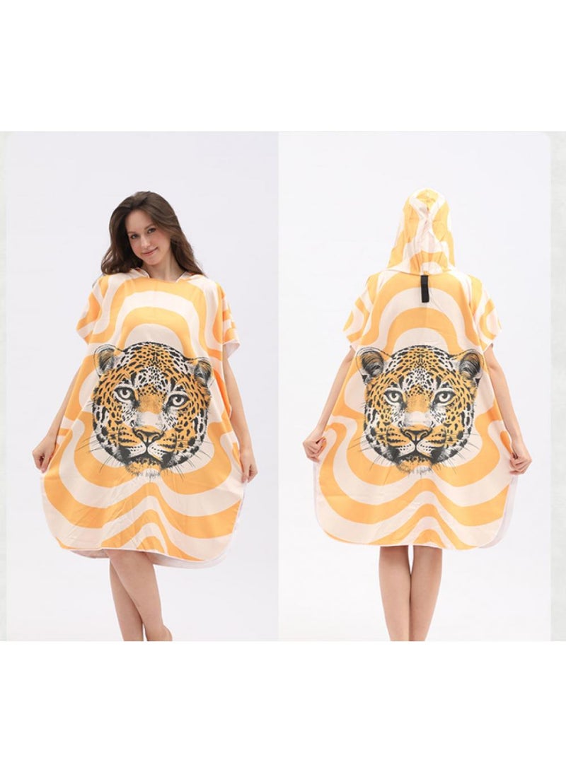 general 80*100*35cm Quick Dry Cape Cape Easy Change Bathrobe - Image 3