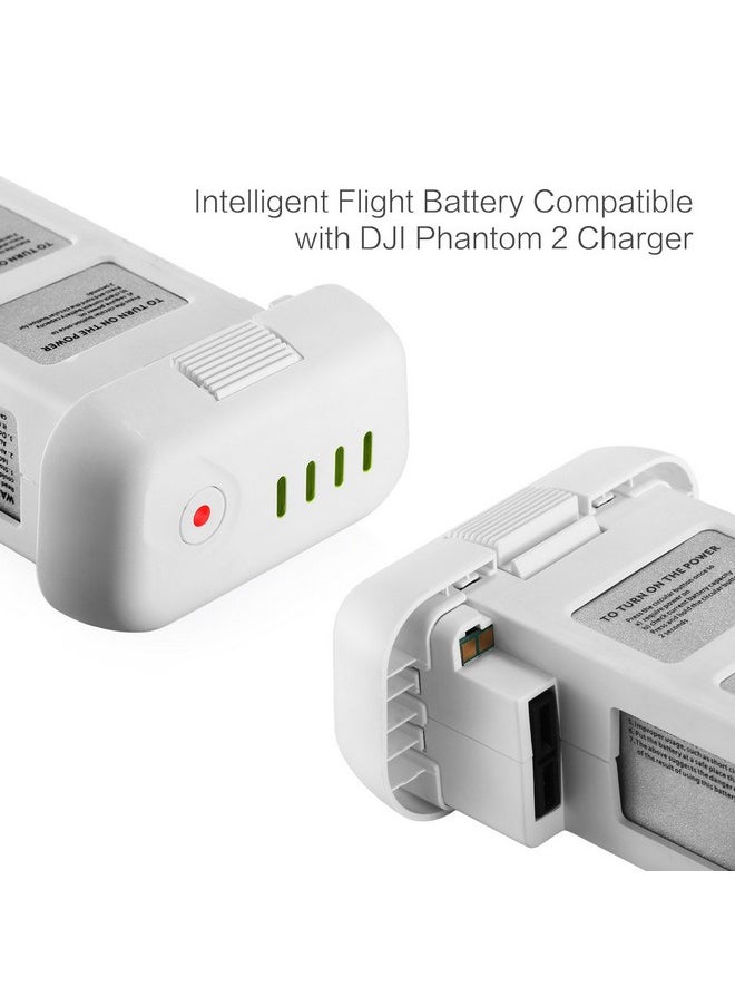 Powerextra - Phantom 2 Battery 11.1V 5200Mah 10C Lipo Intelligent Flight Battery Replacement Compatible With Dji Phantom 2 Phantom 2 Vision And Phantom 2 Vision Plus（Not For Phantom 3） - Image 1