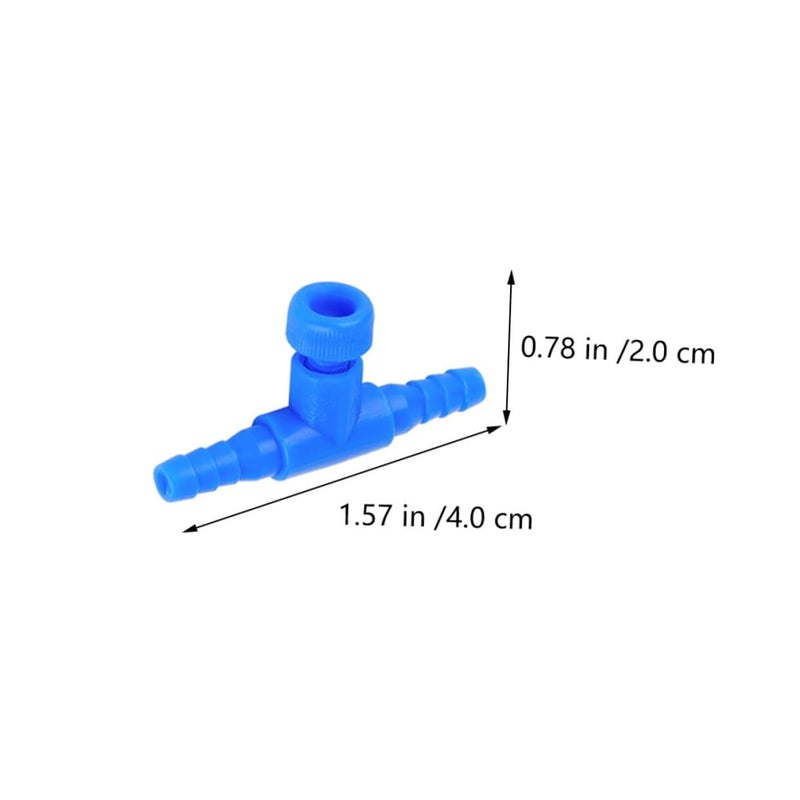 OUNONA 2 Pack Fish Tank Oxygen Distributor Air Splitter Dual Outlet Valves Plastic Connector With Backflow Protection - Image 3
