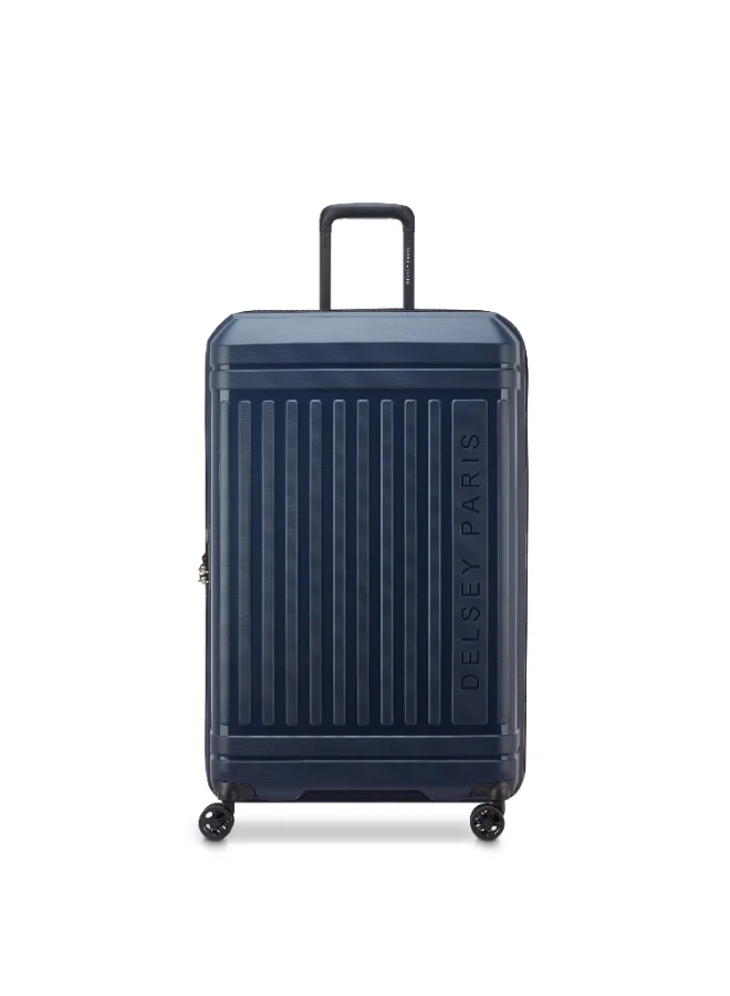 DELSEY Lutece SE Double Wheels Expandable Trolly 69cm Marine Blue