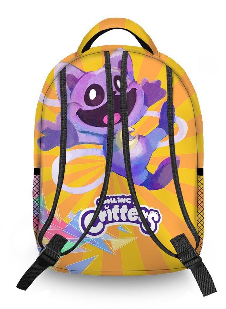 Y&D - Large Capacity Backpack Smiling Critters Pattern - Image 1