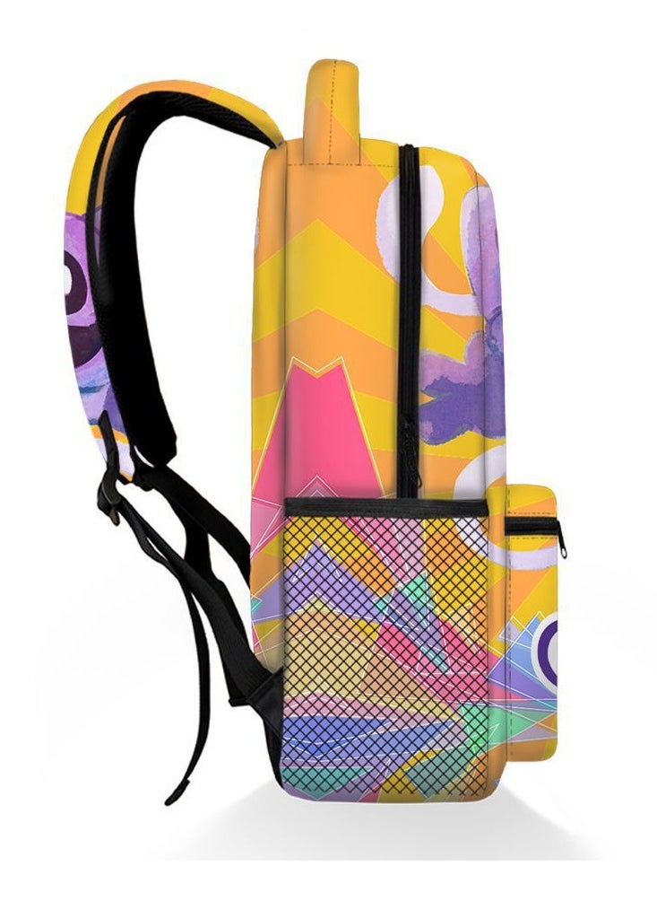 Y&D - Large Capacity Backpack Smiling Critters Pattern - Image 1