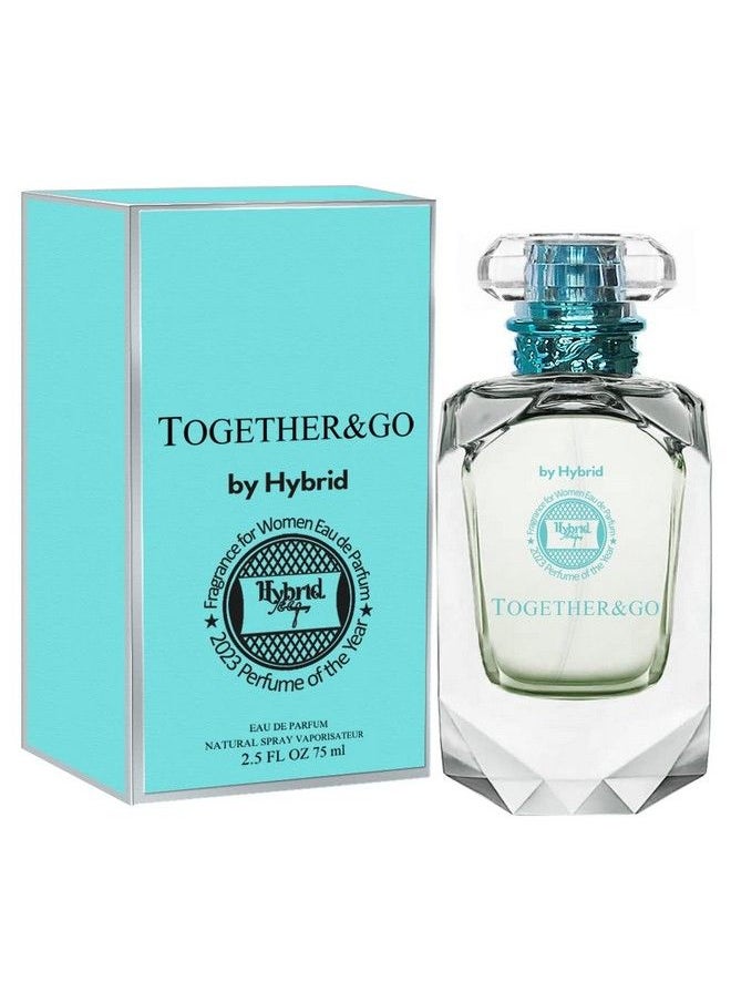 Hybrid & Company - Together & Go Eau De Parfum Natural Spray Fresh Floral Scent 2.5 Fl Oz - Image 1