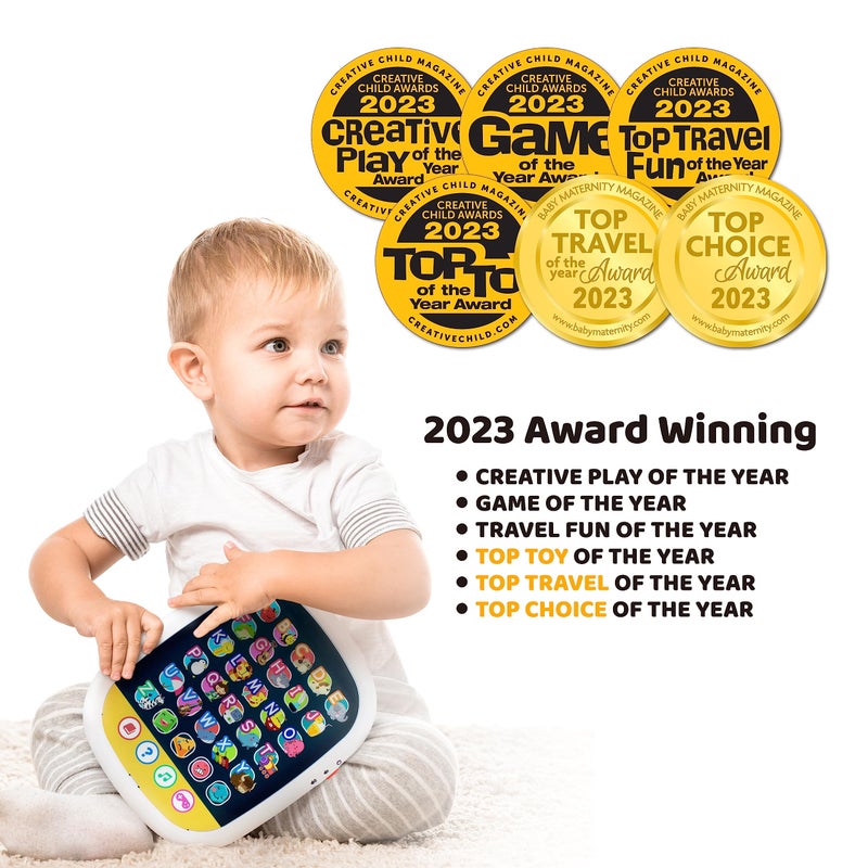 BEST LEARNING Touch & Learn Tablet - Educational Toy for Toddlers Ages 2-5 | Learn Alphabet, Shapes, Words, Music & Quiz Games for Kids 2, 3, 4, 5 Years Old - Image 2