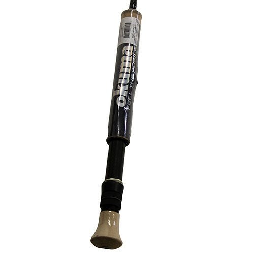 Okuma SLV Graphite 4-Piece Fly Rod, 6-7 wt, Graphite Gray fly - Image 5