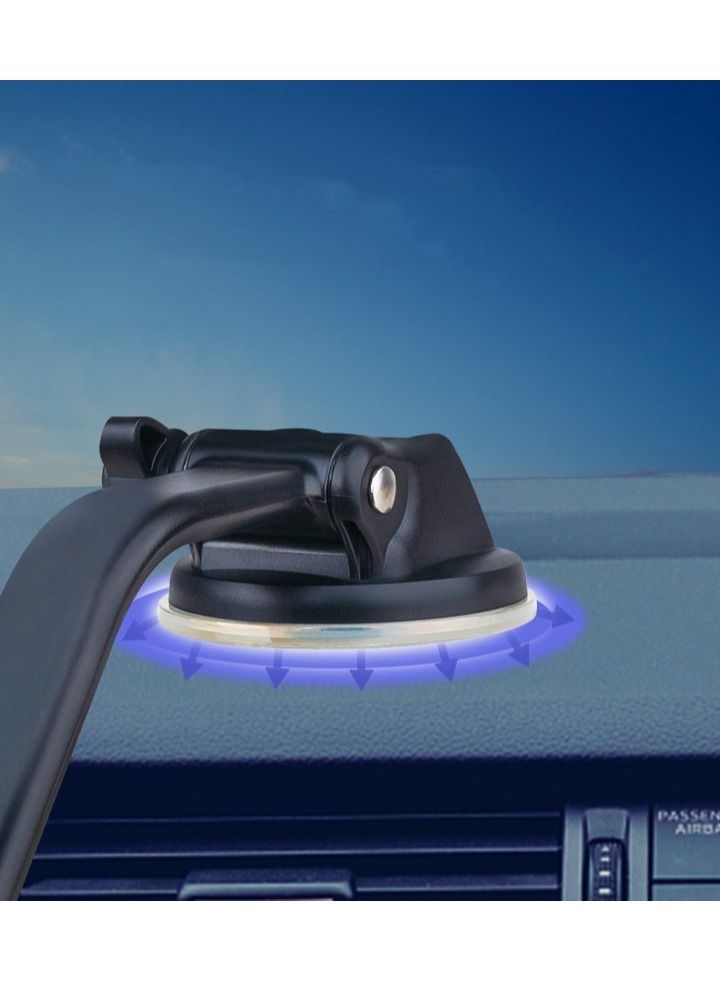 DUNISO 360 Degree Rotating Universal Cell Phone Mount Holder for Car Easy One Touch - Image 5