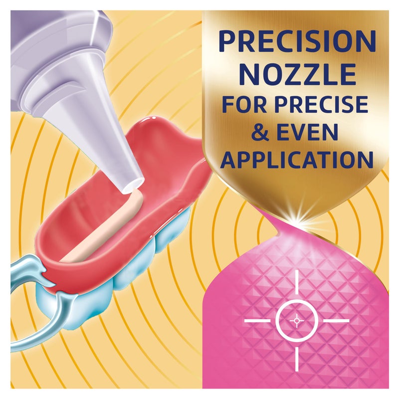 Poligrip Denture Adhesive, Power Max Hold Plus Comfort Denture Adhesive Cream, 2.2 Ounces (Pack of 4) - Image 4