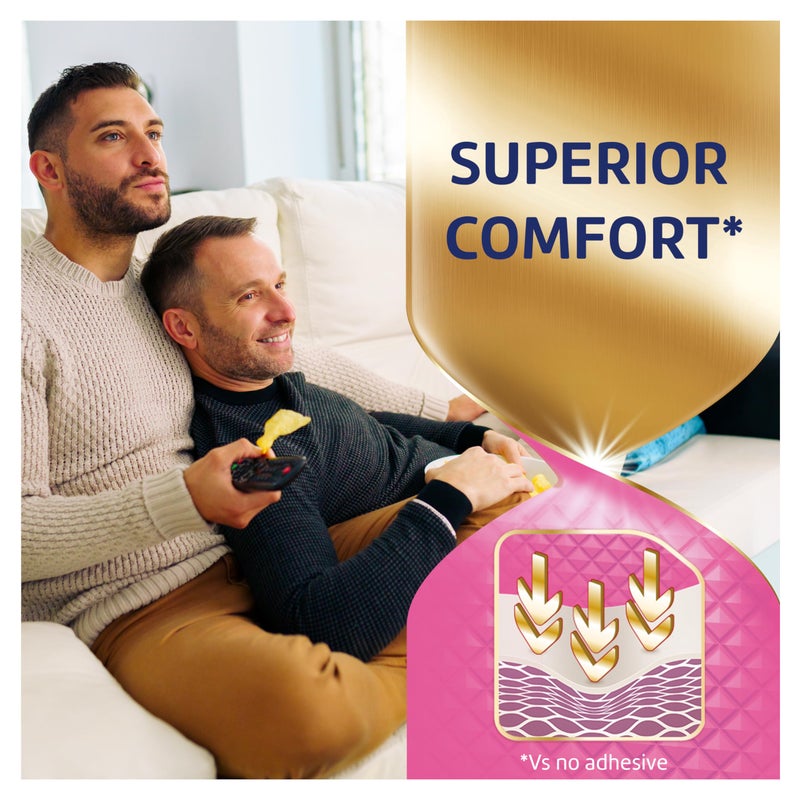 Poligrip Denture Adhesive, Power Max Hold Plus Comfort Denture Adhesive Cream, 2.2 Ounces (Pack of 4) - Image 2