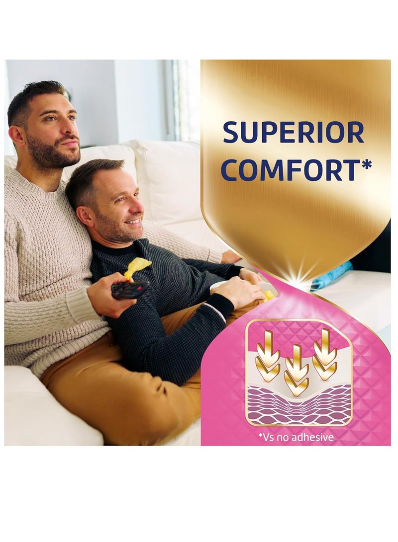 Poligrip Poligrip Denture Adhesive, Power Max Hold Plus Comfort Denture Adhesive Cream, 2.2 Ounces (Pack of 4)  - Image 3