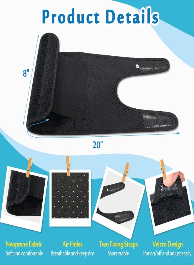 Mybow Pediatric Elbow Brace Child Straight Arm Splint Kids Elbow Immobilizer Extension Brace Cubital Tunnel for Sleeping Ulnar Nerve Entrapment Thumb Sucking Stop for Kids Child Restraint Strap (Small) - Image 4