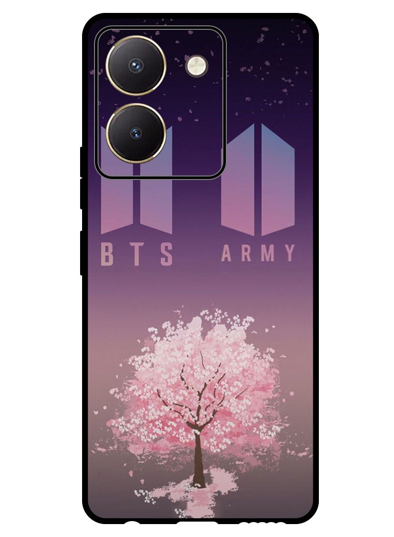 Theodor Protective Case Anti Scratch Shock Proof Bumper Cover For Vivo Y27s BTS army - Image 1