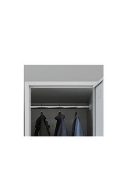 Protector Protector 2 doors locker, Steel Storage Organizer Filing Cabinet for Office, Home & School, Assemled (Grey)  - Image 3