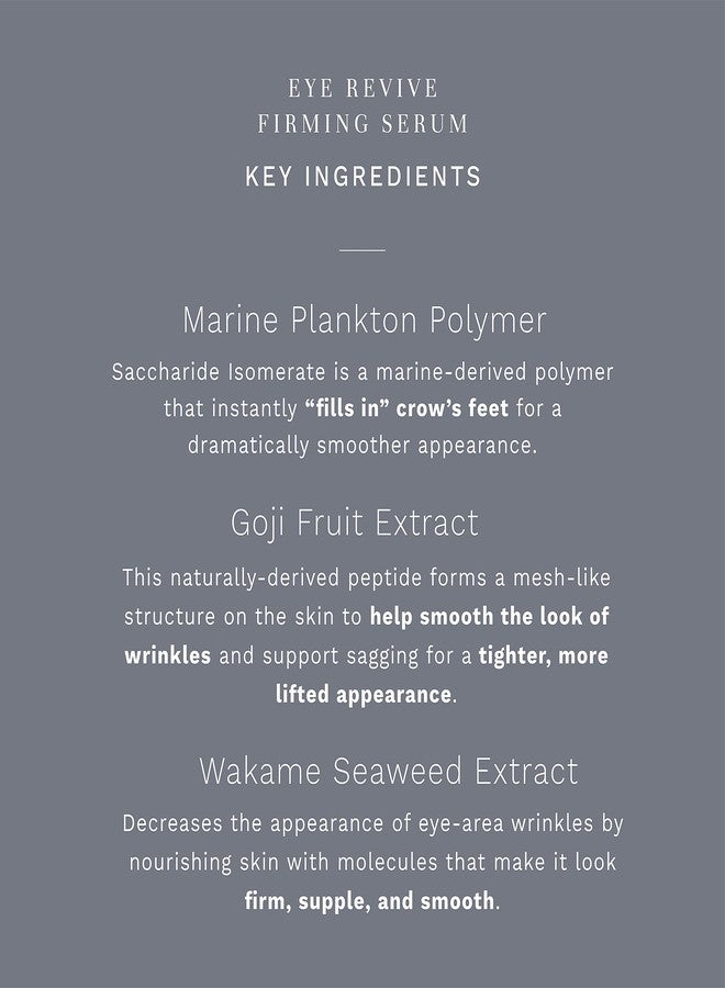 City Beauty Eye Revive Firming Serum - Anti-Aging Formula - Firm, Tighten, & Hydrate - Natural Solution For Sagging Skin & Under-Eye Wrinkles - Cruelty-Free Skin Care - Image 3