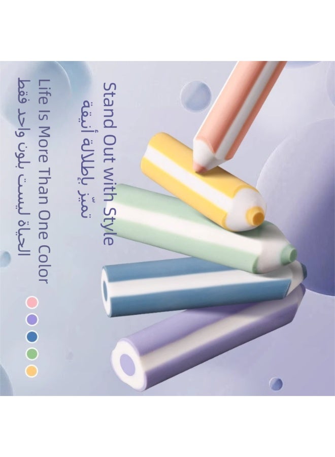 NUSIGN Triangular Pencil Eraser – Precise, Clean, and Comfortable Grip - Image 4