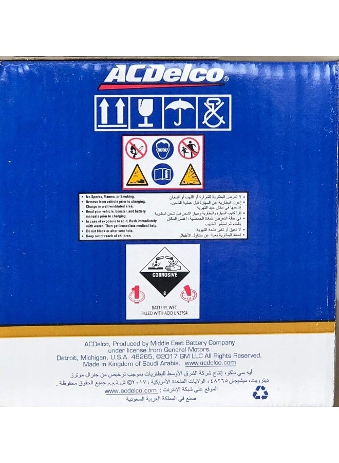 AC DELCO 27-55 CAR BATTERY 12V 55AH - Image 4