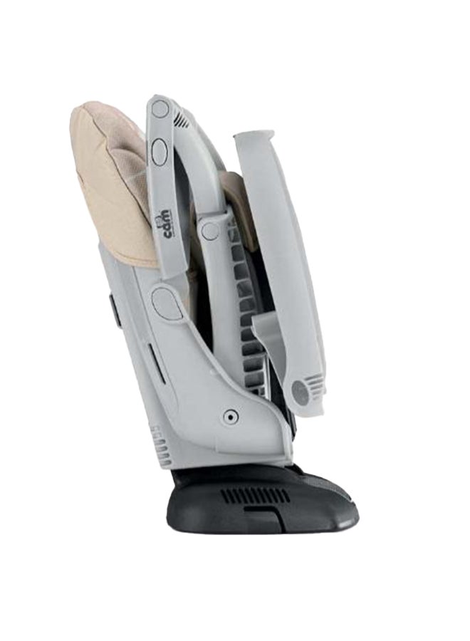 Cam - Smarty Booster Baby Feeding Chair, Snack seat, Smart pop, portable, booster seat with tray eating, Dinning lightweight, compact fold, travel, Camping - Brown teddy - Image 5