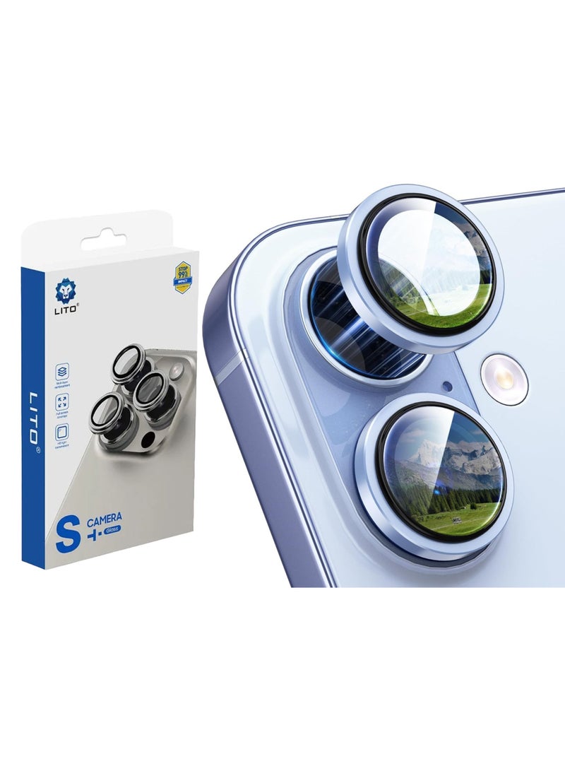LITO S+Tempered Glass Camera Lens Protector For iPhone 17_Sierra Blue - Image 1