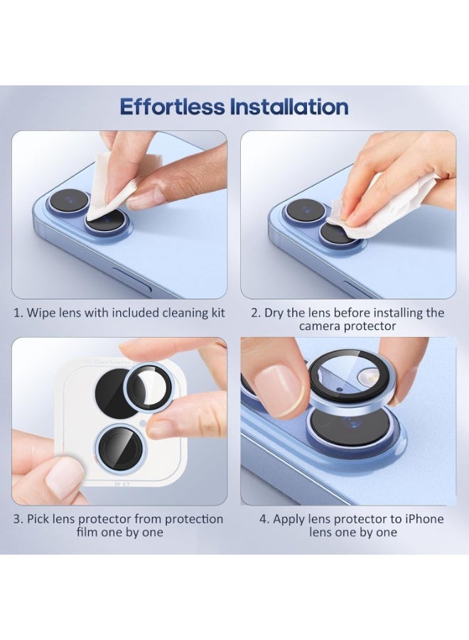 LITO S+Tempered Glass Camera Lens Protector For iPhone 17_Sierra Blue - Image 3